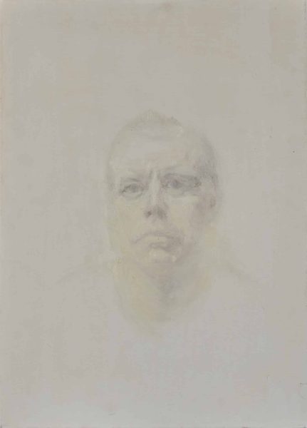 zacht portret van een man, 2016, 50cm x 70cm, olieverf op canvas